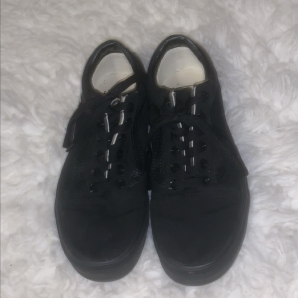 All black shoes